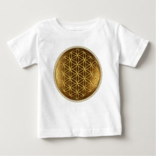 LIVETS BLOMMA - Helig Geometri Medaljong 1 T Shirt
