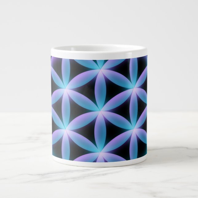 Livets blomma jumbo mugg (Framsidan)
