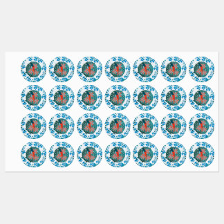 Livets blomma klistermärke