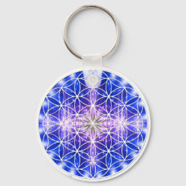 Livets blomma nyckelring