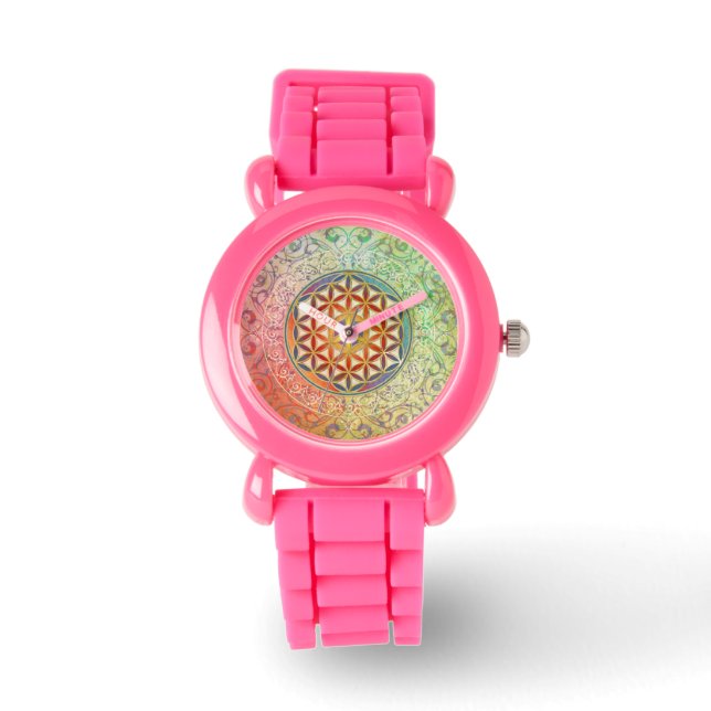 Livets blomma - Ornament I Armbandsur (Framsida)
