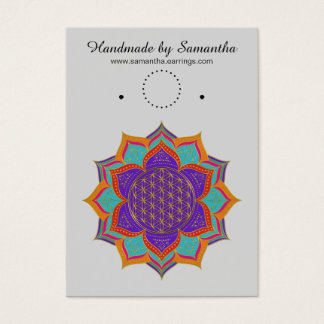 Livets blomma - ortusapor guld I Visitkort