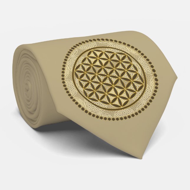 LIVETS BLOMMA - Sakral Geometri Symbol Konst 2 Slips (Rullad)