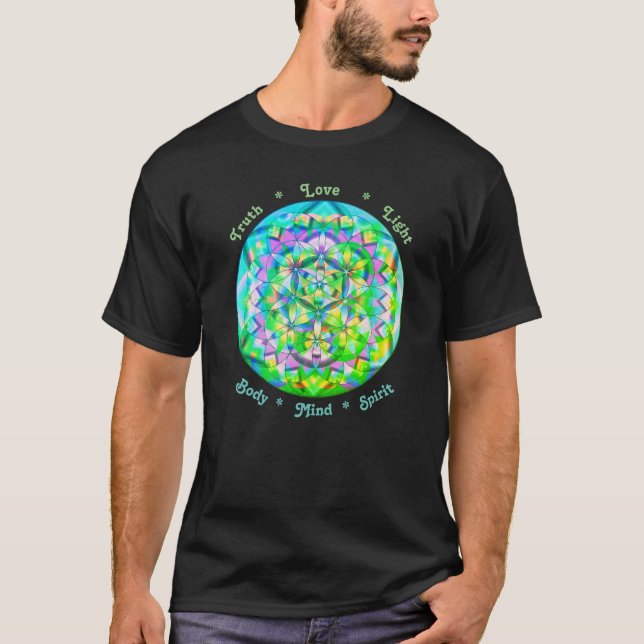 Livets blomma~ T-Shirt (Framsida)