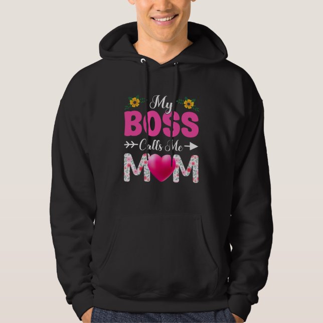 Livets element är moder  121 hoodie (Framsida)