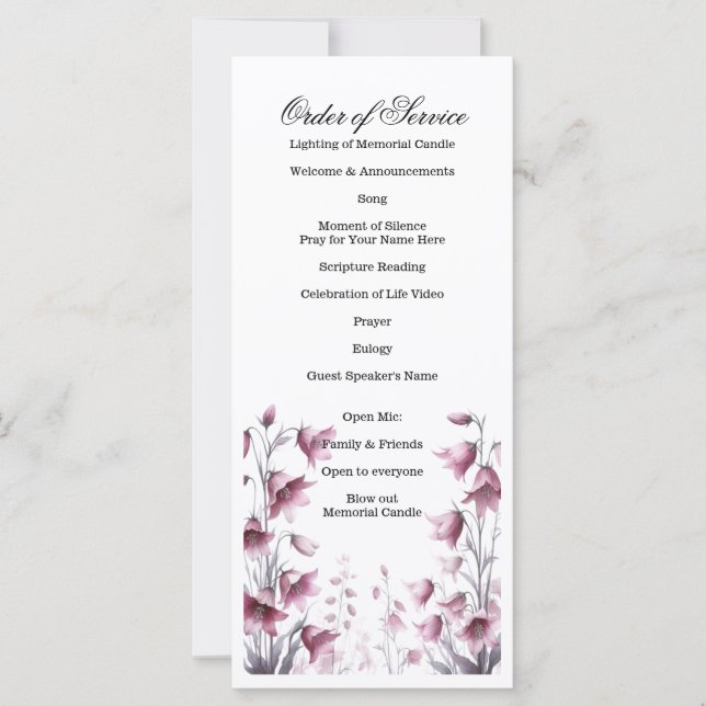 Livets firande, begravning, minnesgudstjänst (Framsida)