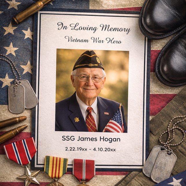 Livets firande Foto Militär grad Begravning Poster (Skapare uppladdad)