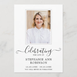 Livets firande Foto Ordning för ceremonin Program