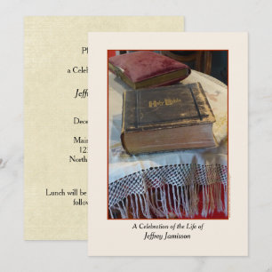 Livets Firande Inbjudan, Gammal Bibel Inbjudningar