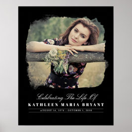 Livets Firande med Fotobegravningsceremoni Poster