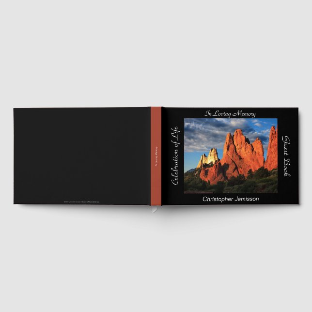 Livets firande, Namn, Towering Red Peaks Rock Gästböcker (Full)