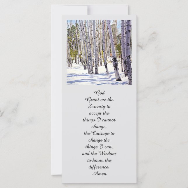 Livets firande Sympati Minneskort (Framsida)