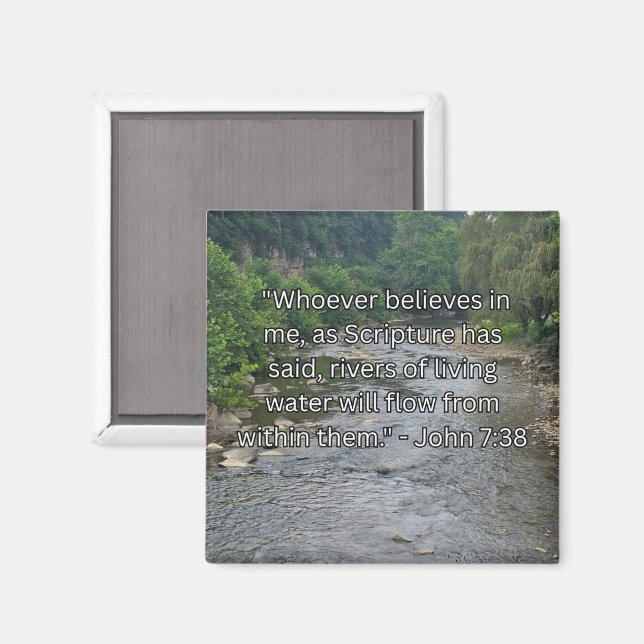 Livets floder magnet (Front/Back)