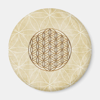 Livets gyllene blommmagnet magnet