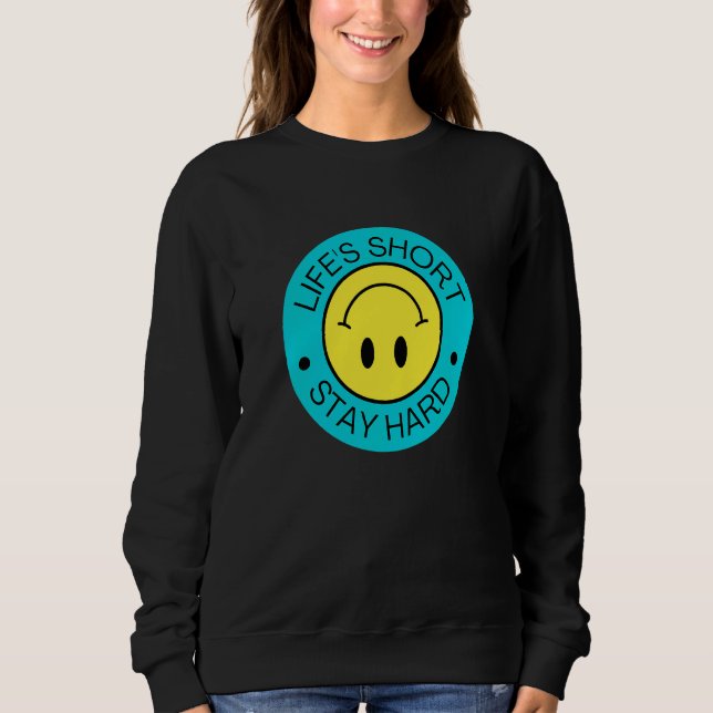 Livets Kort Stanna Hårt 4 T Shirt (Framsida)