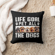 Livets mål Pet hela Hundar, som säger Hund älskare