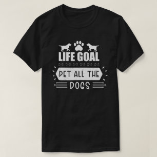 Livets måldjur i hela Hundar T Shirt