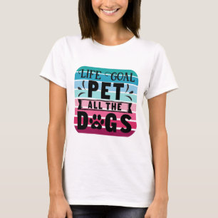 Livets måldjur i hela Hundar T Shirt