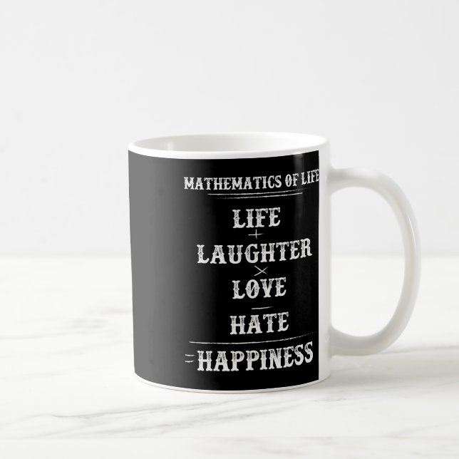 Livets matematik Komplex ekvation Formel Matematik Kaffemugg (Höger)