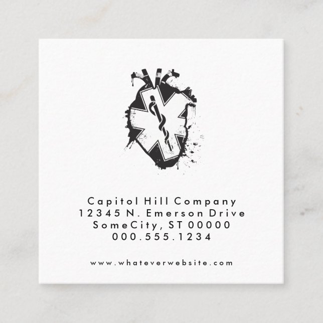 livets möte påminnelse tidsbeställning kort (Framsida)