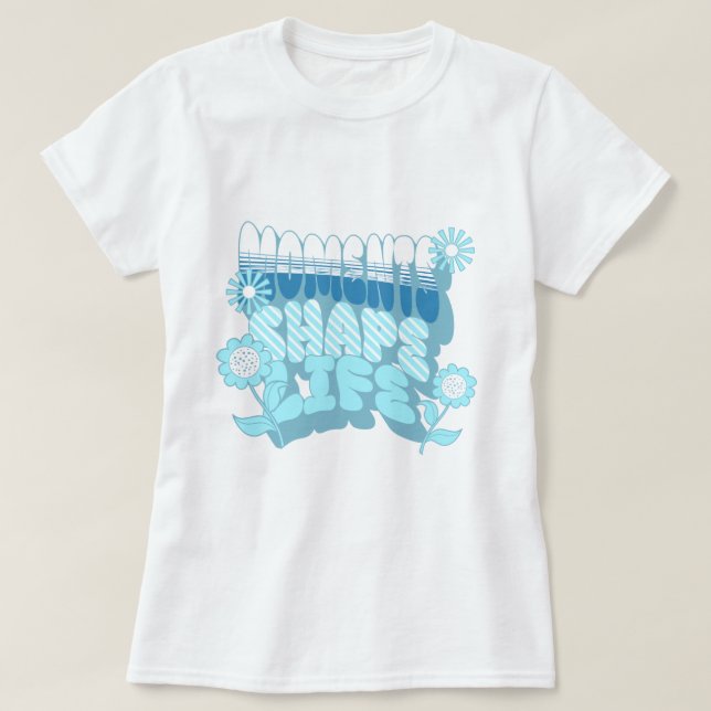 Livets ögonblick t shirt (Design framsida)