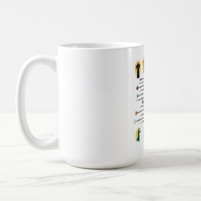 Livets principer - Junttonde Kaffemugg (Vänster)