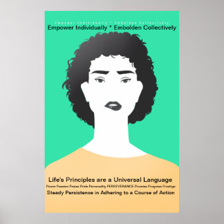 - Livets principer - uthållighet Poster