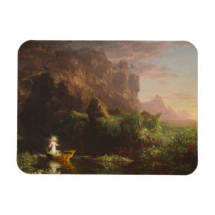 Livets resa: Barndom, 1842 (olja på arbetsyta) Magnet