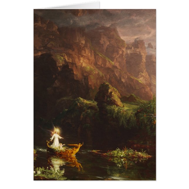 Livets resa: Barndom - Thomas Cole Hälsningskort (Framsidan)