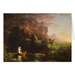 Livets resa: Barndom - Thomas Cole Hälsningskort