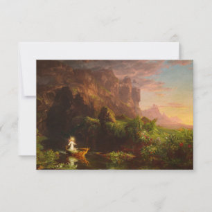 Livets resa, barndomen av Thomas Cole Tack Kort