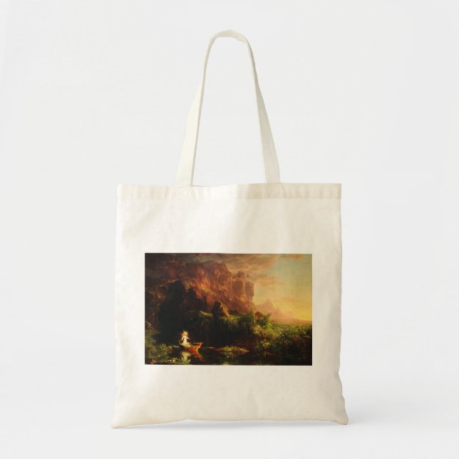 Livets resa - Barndomen av Thomas Cole Tygkasse (Framsidan)