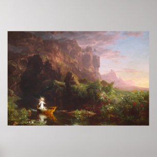 Livets resa: Barnet av Thomas Cole Poster