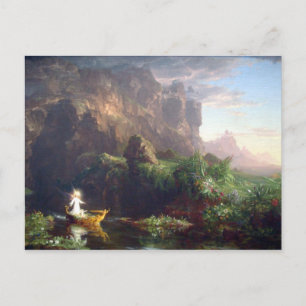 Livets resa - Barnet av Thomas Cole Vykort