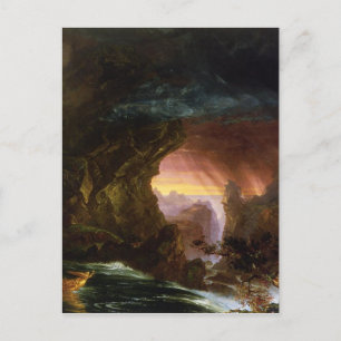 Livets resa: Manomy Thomas Cole Vykort