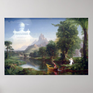 Livets resa - Thomas Cole:s ungdomsresa Poster