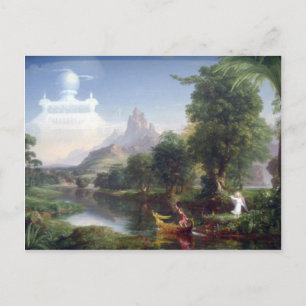 Livets resa - Thomas Cole:s ungdomsresa Vykort