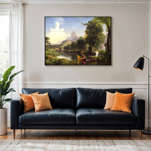 Livets resa - Ungdom (1842) Konst Poster