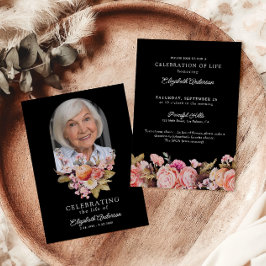 Livets Rosa Rosor & Peonier Blommor Inbjudningar