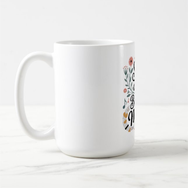 Livets Sång Börjar Med Moder Kaffemugg (Vänster)