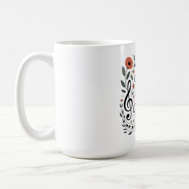 Livets Sång Börjar Med Modern Kaffemugg (Vänster)