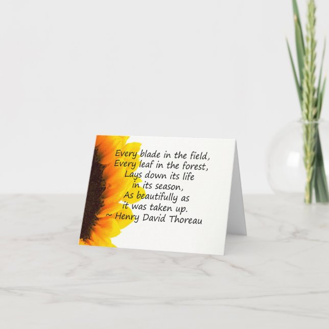 Livets säsonger kort (Framsida)