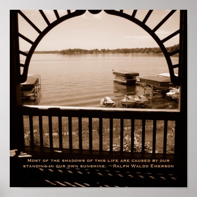 Livets skuggor Poster (Framsidan)