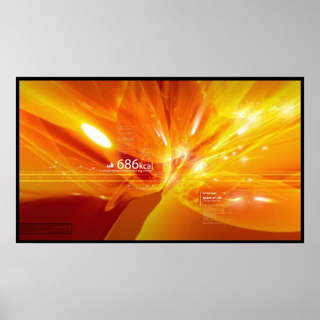 Livets spark poster (Framsidan)