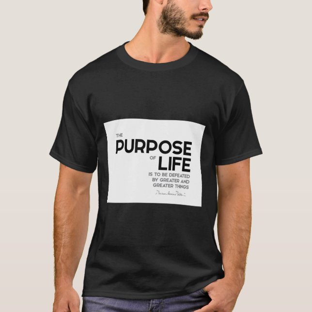 Livets syfte - Rinmaria rilke Classic T-Shi T Shirt (Framsida)