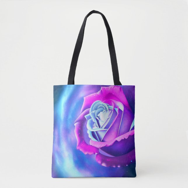 Livets Tote Bag-blomma Tygkasse (Framsida)