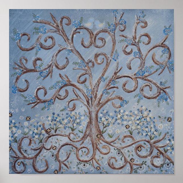 LIVETS TRÄD 2 POSTER (Framsidan)