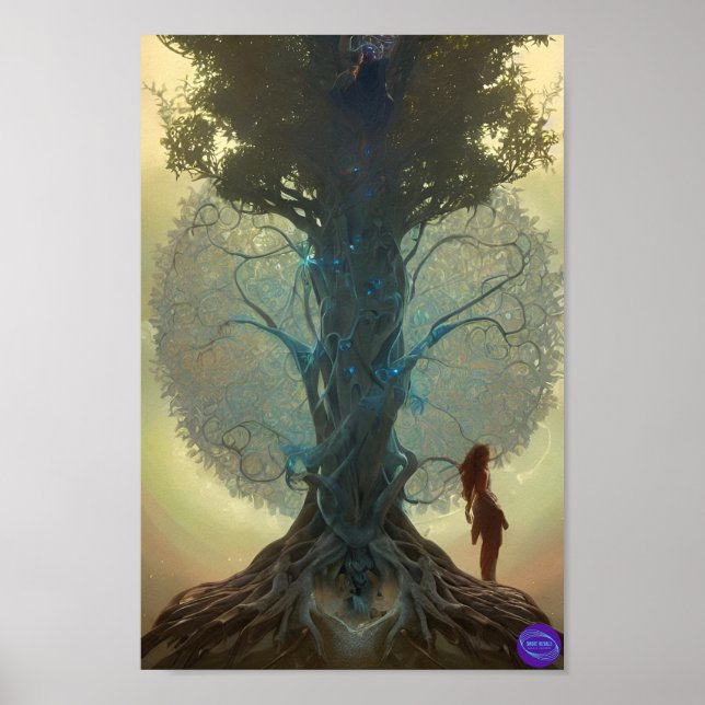 LIVETS TRÄD 5 POSTER (Framsidan)