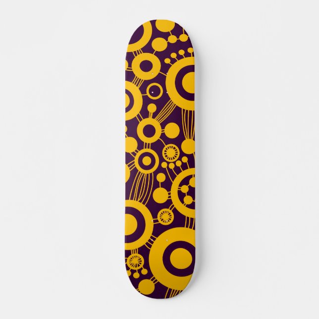 Livets träd Abstrakt Mini Skateboard Bräda 18,7 Cm (Framsida)