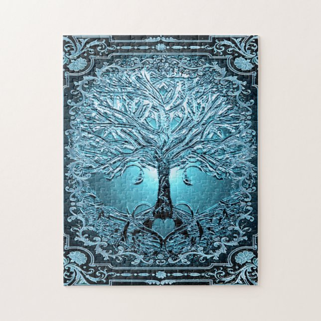 Livets träd Artwork Pussel (Vertikal)